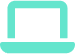 Icon of a traditional black top hat on a teal background.